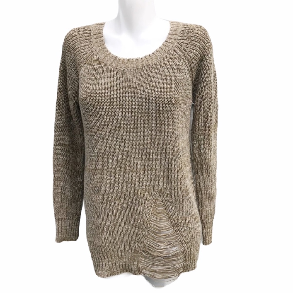 BCBGeneration Knit Long Sleeve Sweater